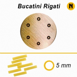 Trafila Bucatini Rigati - La Fattorina Macchina con tagliapasta automatico per fare la pasta fresca 