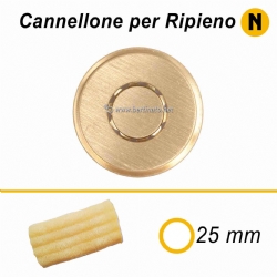 Trafila Cannellone per ripieno - La Fattorina Macchina con tagliapasta automatico per fare la pasta fresca 