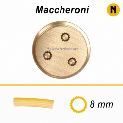 Trafila Maccheroni Rigatoni - La Fattorina Macchina con tagliapasta automatico per fare la pasta fresca 