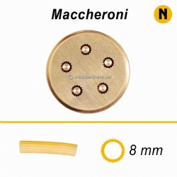 Trafila Maccheroni Rigatoni - VIP/2 Macchina con tagliapasta automatico per fare la pasta fresca 