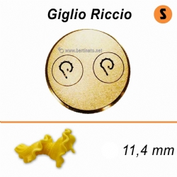 Trafila in Bronzo Speciale Giglio Riccio Campanelle - La Fattorina Macchina con tagliapasta automatico per fare la pasta fresca 