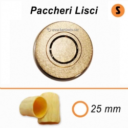 Trafila in Bronzo Speciale Paccheri Lisci - La Fattorina Macchina con tagliapasta automatico per fare la pasta fresca 