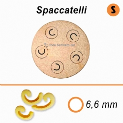 Trafila in Bronzo Speciale Spaccatelli - VIP/2 Macchina con tagliapasta automatico per fare la pasta fresca 