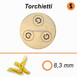 Trafila in Bronzo Speciale Torchietti - La Fattorina Macchina con tagliapasta automatico per fare la pasta fresca  