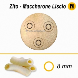 Trafila in Bronzo Speciale Zito Maccherone Liscio - La Fattorina Macchina con tagliapasta automatico per fare la pasta fresca 