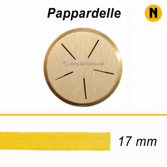 Trafila Pappardelle - VIP/2 Macchina con tagliapasta automatico per fare la pasta fresca  - 1