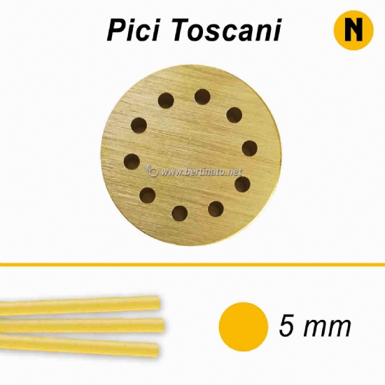 Trafila in Bronzo Speciale Pici toscani - VIP/2 Macchina per fare la pasta fresca  - 1