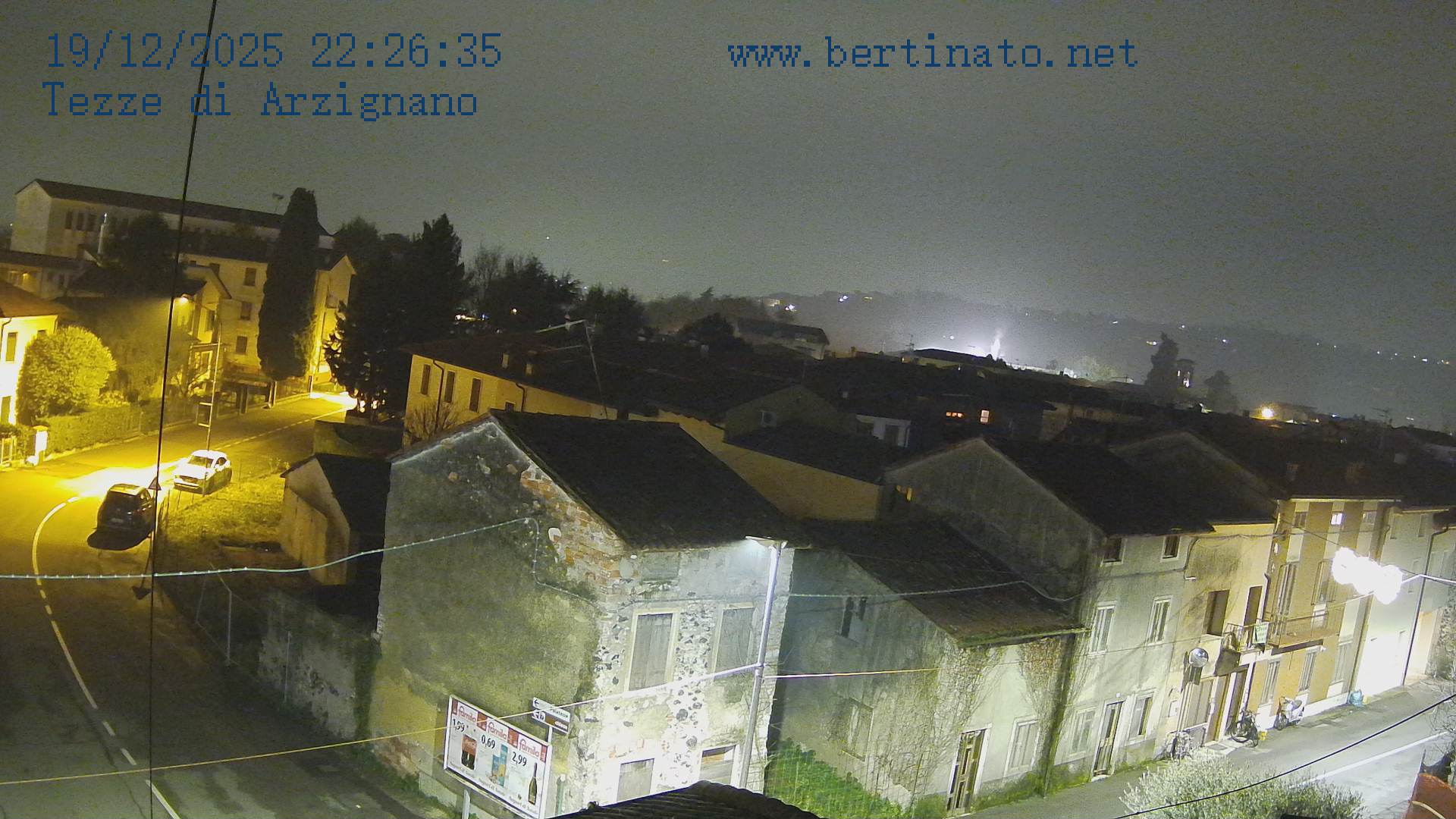 immagine della webcam nei dintorni di San Giovanni Ilarione: webcam Arzignano