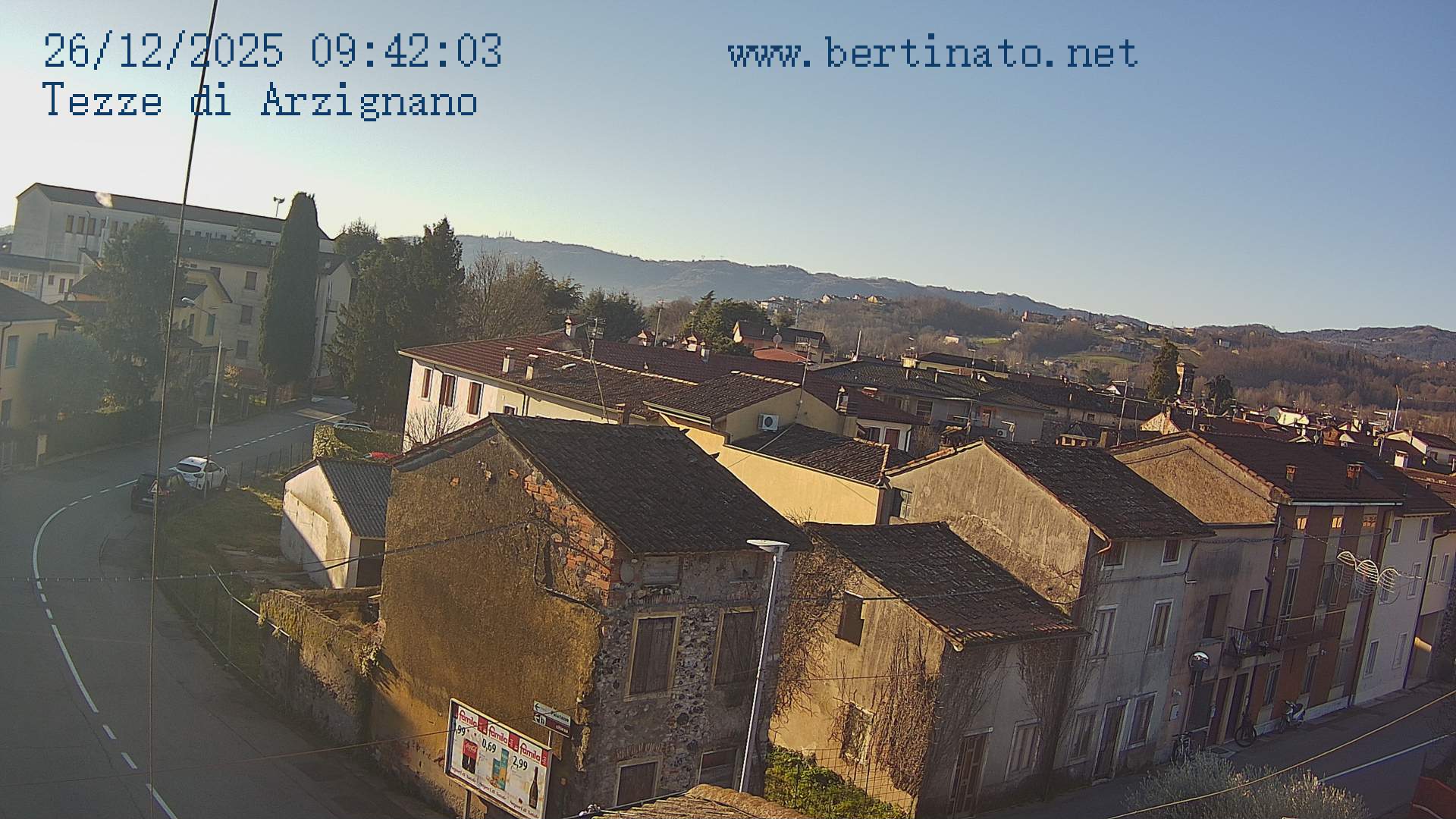 immagine della webcam nei dintorni di Altissimo: webcam Arzignano