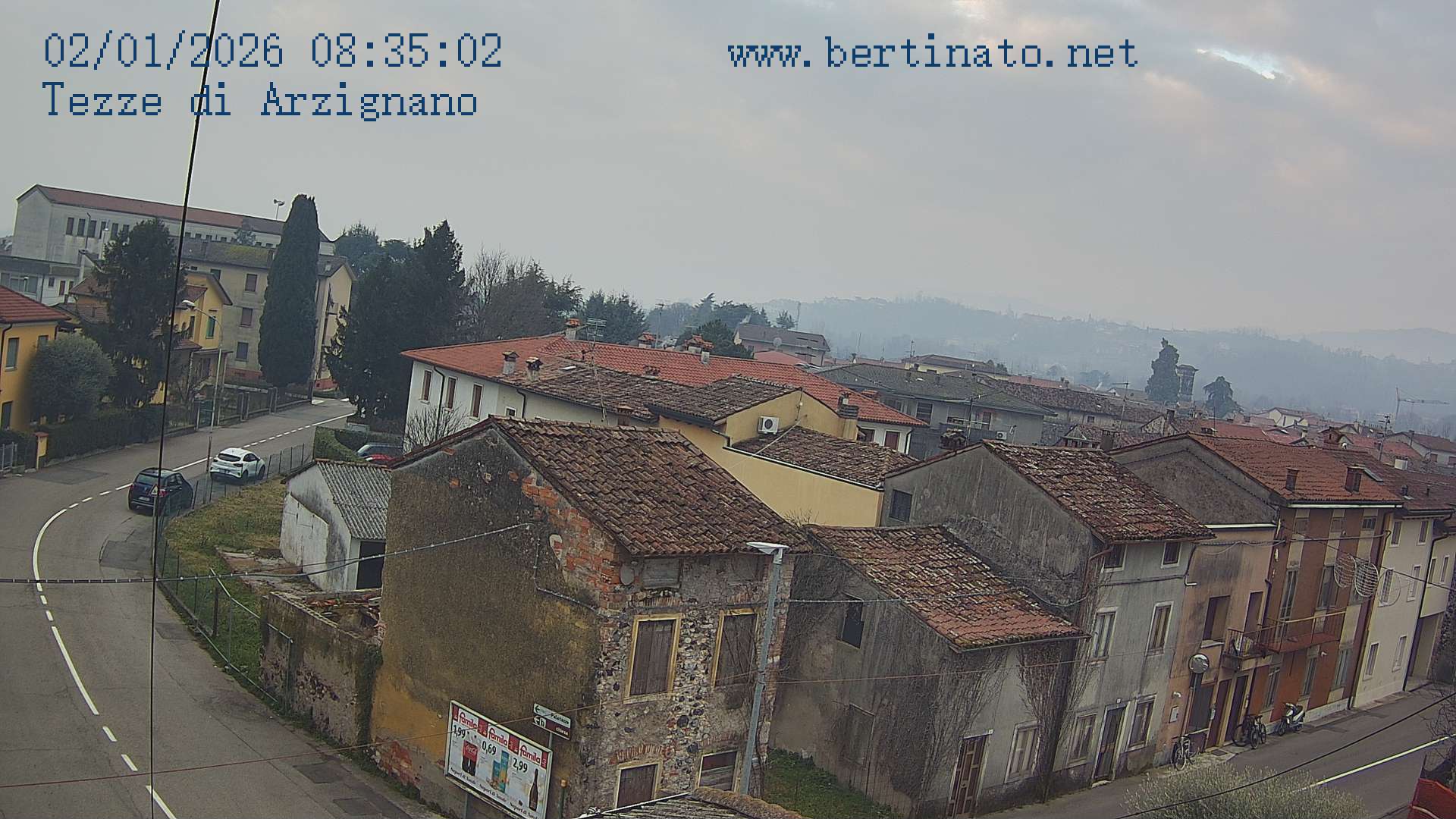 immagine della webcam nei dintorni di Monte di Malo: webcam Arzignano