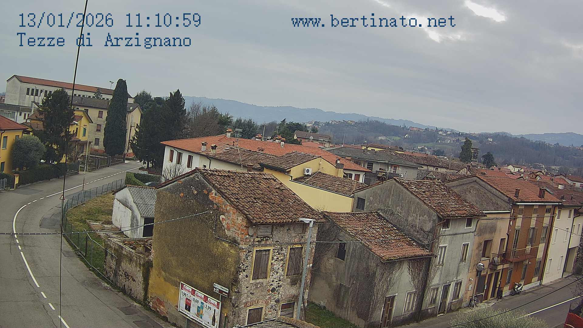 immagine della webcam nei dintorni di Isola Vicentina: webcam Arzignano