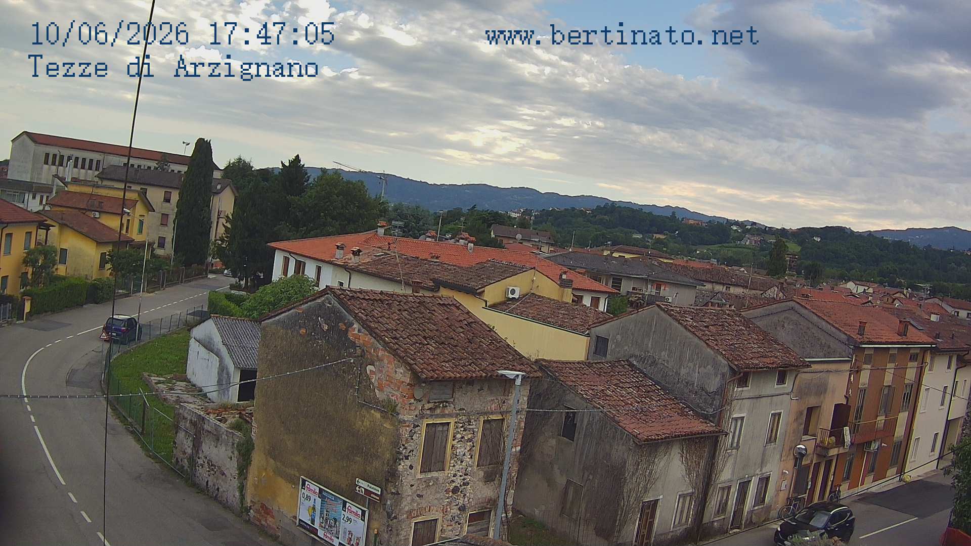immagine della webcam nei dintorni di Verona: webcam Arzignano