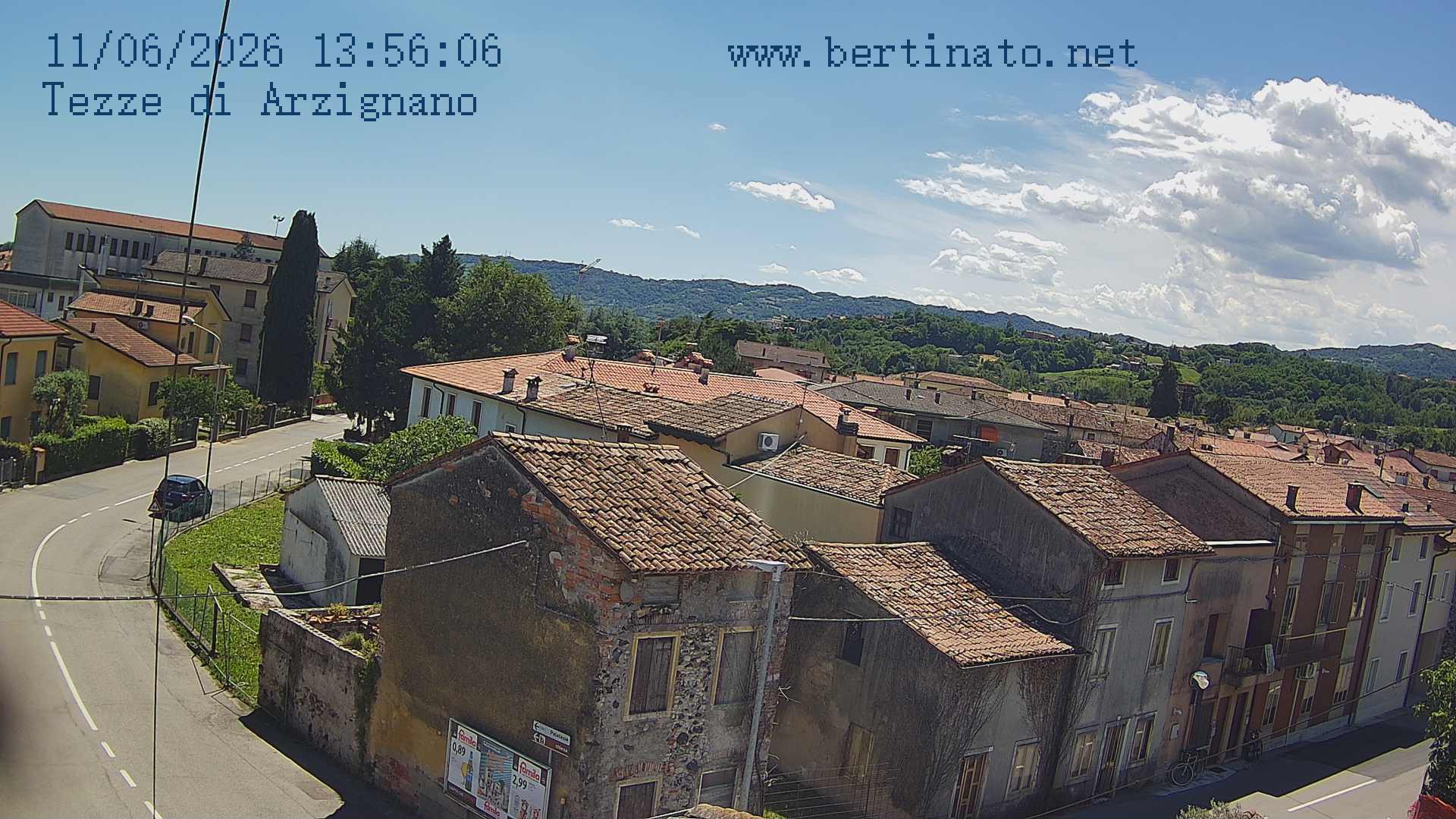 immagine della webcam nei dintorni di Montorso Vicentino: webcam Arzignano