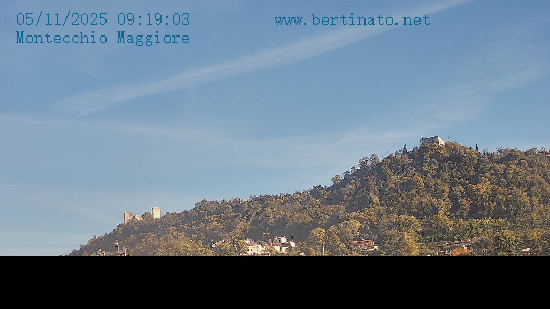 immagine della webcam nei dintorni di San Germano dei Berici: webcam Montecchio Maggiore