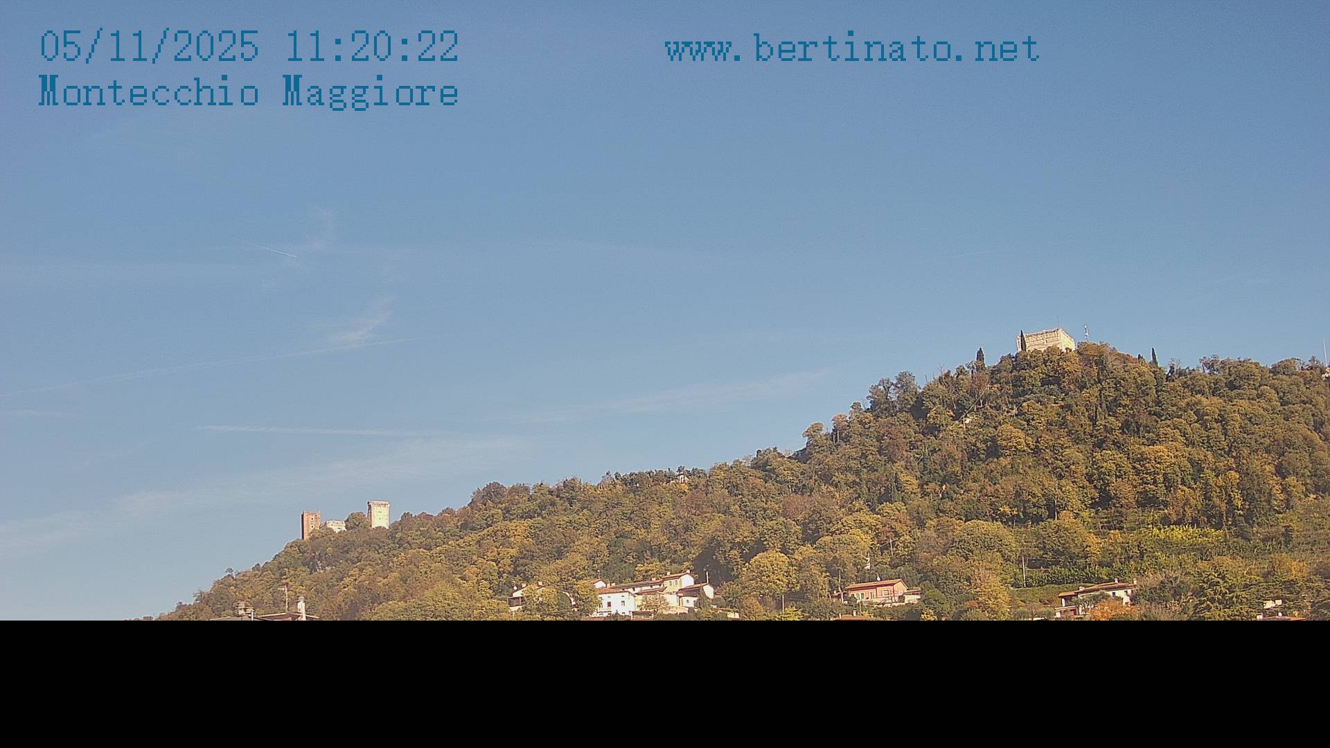 immagine della webcam nei dintorni di Quinto Vicentino: webcam Montecchio Maggiore