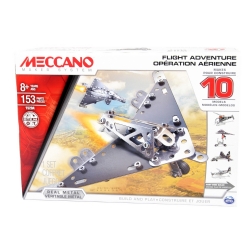Maccano - Starter Set - AEREO CACCIA - Costruzioni in Mettallo - 153 pezzi - 4 modelli