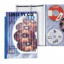 Album Porta CD DVD Sei Uno TI CD 30 Contiene 30 pezzi 