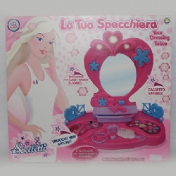 La tua Specchiera con Trucchi  Viso Veri Bambina - Globo