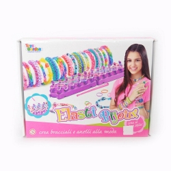 Elasti Bijoux - Macchina telaio per creare bracciali, collane e anelli con elastici