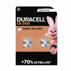 Batteria Duracell CR 2032 Piatte tonde  Pastiglia Lithium 3 V