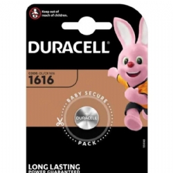 Batteria Duracell  DL CR 1616 Piatte tonde Pastiglia Lithium 3 V