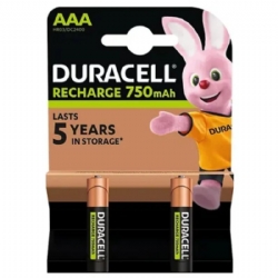 Batteria Duracell MiniStilo Ricaricabili AAA 750 mAh 1 5V
