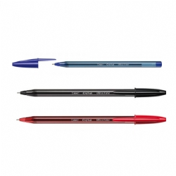 Bic Cristal Exact  Fine  Penna a sfera  Punta Fine  Blu Rossa Nera