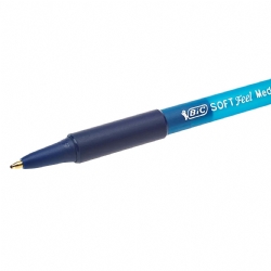 Bic Soft Feel  Penna a sfera  Punta Media  Blu Medium