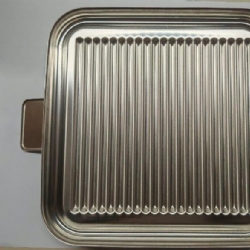 Bistecchiera Vintage Quadrata Lady Economi in Acciaio Inox