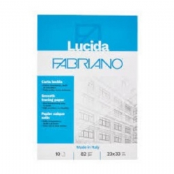 Blocco Album Carta Lucida Fabriano 82gr 23x33 10 Fogli