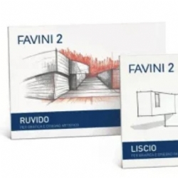 Blocco Album Disegno Favini 110gr 24x33 Ruvido 20 Fogli