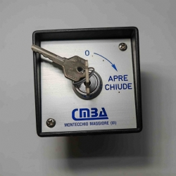 CMBA Selettore a chiave ad incasso per cancelli portoni cancello 