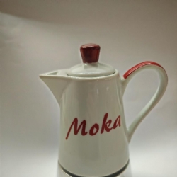Caffettiera Moka in Porcellana 1 o 3  Tazze