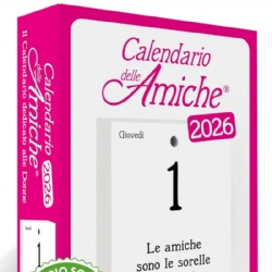 Calendario delle amiche 2026 Eco Sostenibile Scatola Ricambio