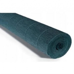 Carta Crespa 560 Rotolo 50 x 250 cm 180 grammi Colore Verde Ottanio