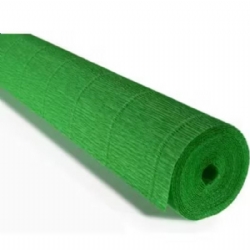Carta Crespa 563 Rotolo 50 x 250 cm 180 grammi Colore Verde