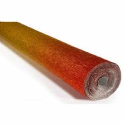Carta Crespa 801 1  Rotolo 50 x 250 cm 180 grammi Colore Metalizzato Rosso Oro