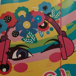 Cartellina con elastico  3 Lembi SJ Girl Fantasia Assortite Ragazza