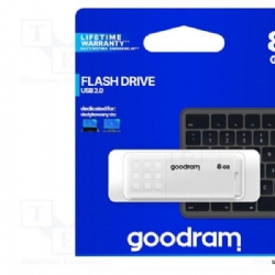 Chiavetta USB  Flash Drive UME2 GoodRam 8GB Bianco