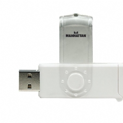 Chiavetta USB Hi Speed Mobile Manhattan Multi Card Reader Writer 24 in 1 