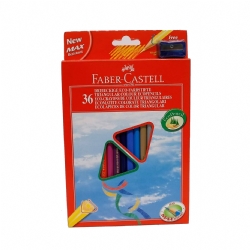 Colori a Matita - Faber Castell - Triangolari Economiche 36 pezzi