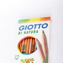 Colori a Matita Natura Giotto - matite in legno - 12 pezzi