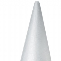 Cono Decoratico Polistirolo 25 cm
