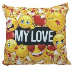 Cuscino Smile My Love Idea Regalo per San Valentino 45x45 cm