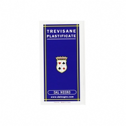 Dal Negro - Gioco 52 Carte Trevisane 114 Plastificate - Astuccio Blu