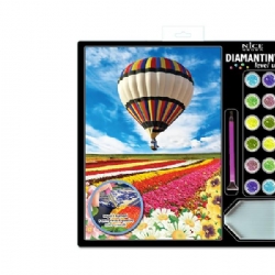 Diamantiny Level Up  kit Creativo Mosaici Gemme Colorate 3D Paesaggi Vari