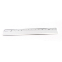 Righello Fara 15 cm - in alluminio