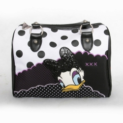 Borsa a mano Paperina - Daisy Nera Bianca