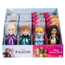 Disney Princess Bambole Mini 7cm in Vari Soggetti