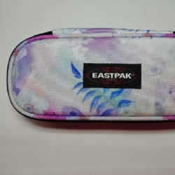 Eastpak Astuccio Ovale Oval Single 7S7 Dreamflower Pink Colore Disegni Floreali Bianco Blu Rosa Viola Azzurro